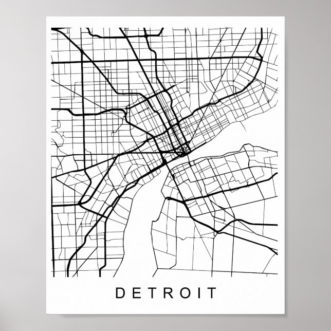 Poster Détroit (Devant)