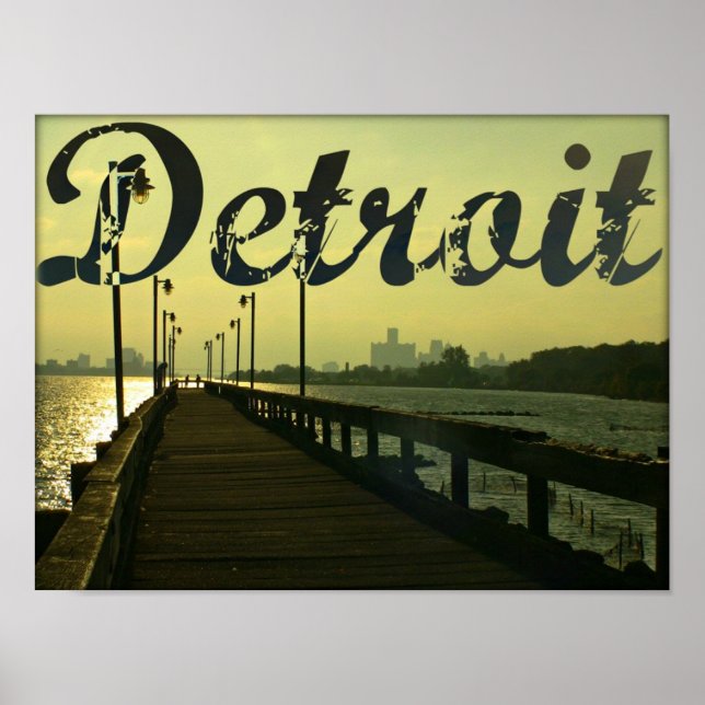 Poster Détroit (Devant)