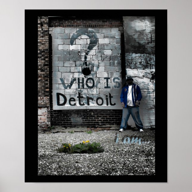 Poster Détroit (je suis) (Devant)
