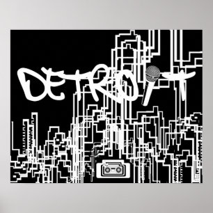 Poster Detroit parle l'affiche