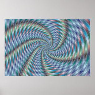 Poster Détroyer mental - Art fractal