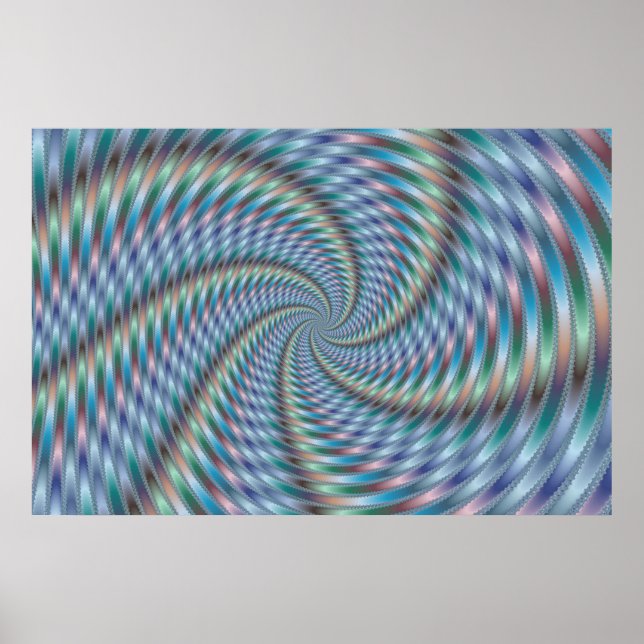 Poster Détroyer mental - Art fractal (Devant)