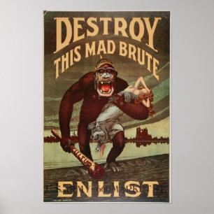 Poster Détruisez Cette Mad Bruth Enlist