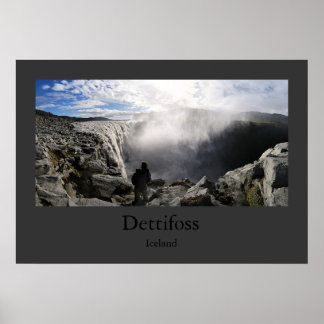 Poster Dettifoss (Islande)