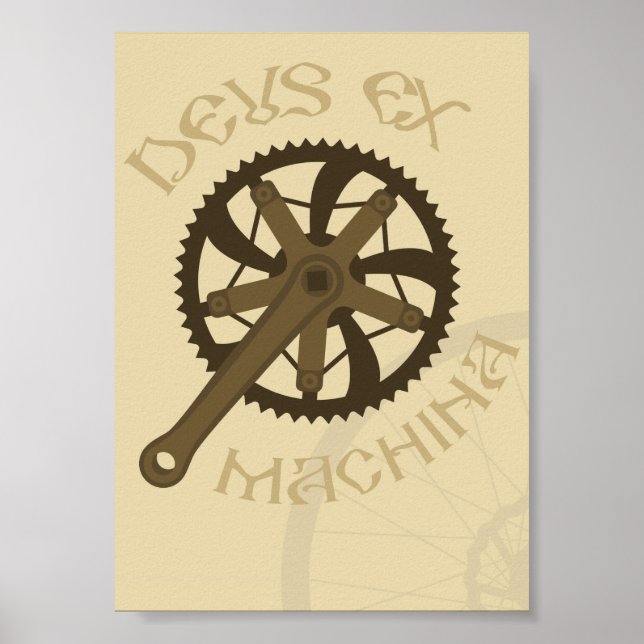 Poster Deus ex machina (Devant)