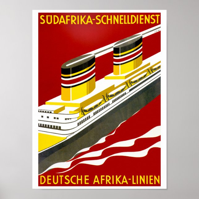 Poster Deutsche Afrika (Devant)