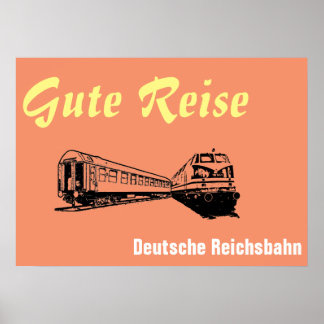 Poster Deutsche Reichsbahn
