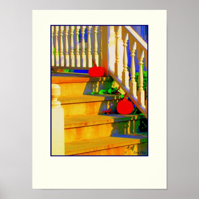 Poster "Deux Citrouilles" (Devant)