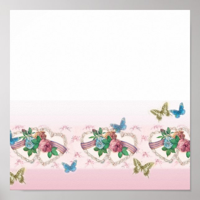 POSTER DEUX COEURS UN CERTIFICAT MARIAGE D'ESPRIT (Devant)