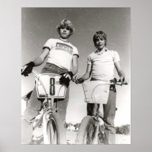 Poster Deux copie soumise de la vieille école BMX