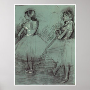 Poster Deux danseurs, c. 1879, Edgar Degas