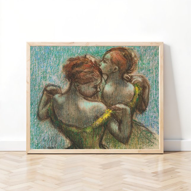 Poster Deux Danseurs, Demi-Longueur, Degas Art (Créateur téléchargé)