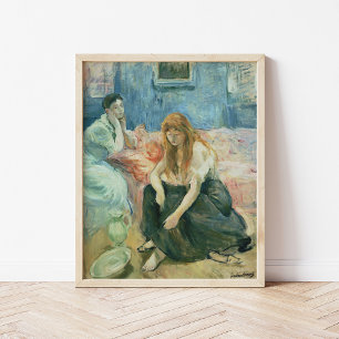Poster Deux filles Berthe Morisot