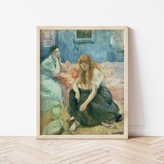 Poster Deux filles | Berthe Morisot (Créateur téléchargé)