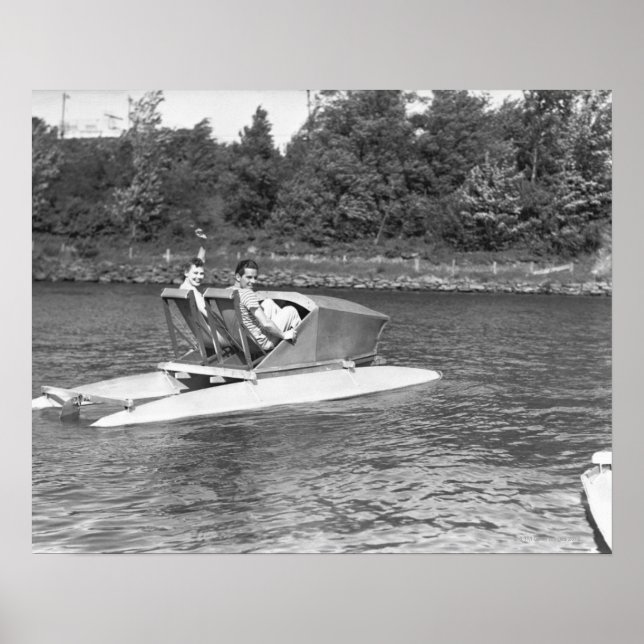 Poster Deux hommes (Devant)