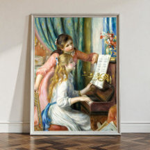 Deux jeunes filles au piano par Auguste Renoir