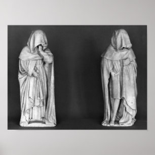 Poster Deux personnes en deuil