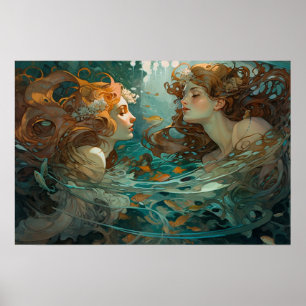 Poster Deux sirènes qui parlent