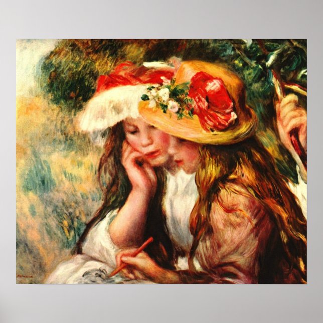 Poster Deux Soeurs - Deux Filles Lire (Devant)