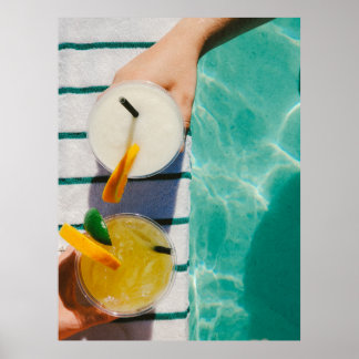 Poster Deux tasses à jus