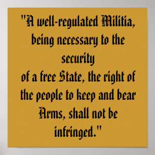 Poster Deuxième copie d'amendement