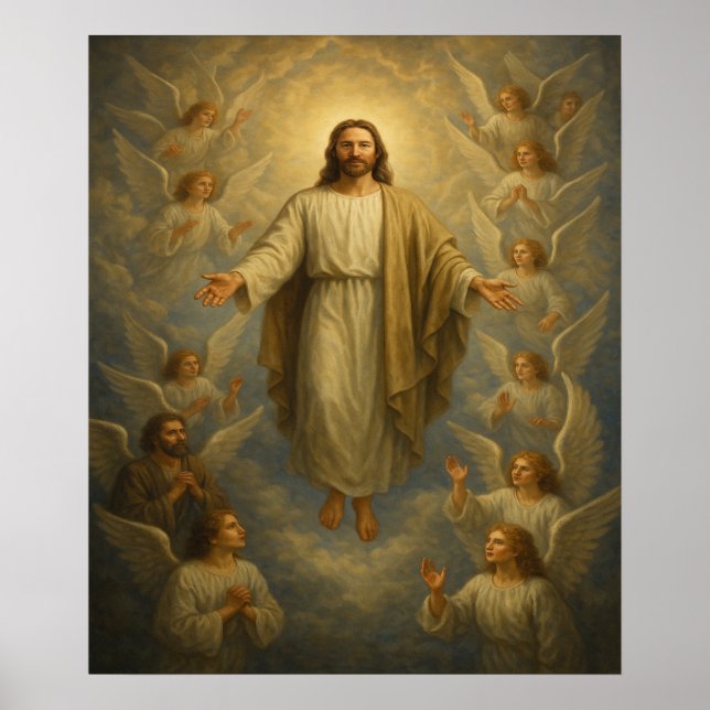 Poster Deuxième venue de Jésus™ LDS Wall Art (Devant)