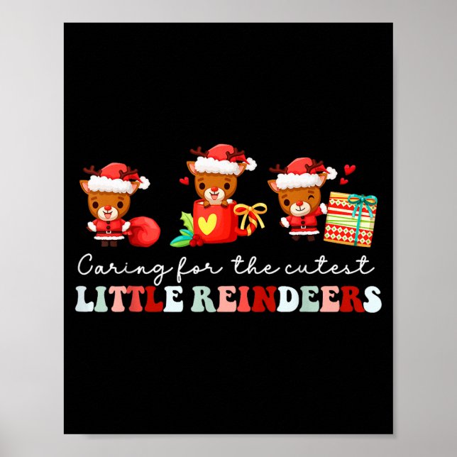 Poster Devdoxtee Caring For The Cutest Reindeers Mother B (Devant)