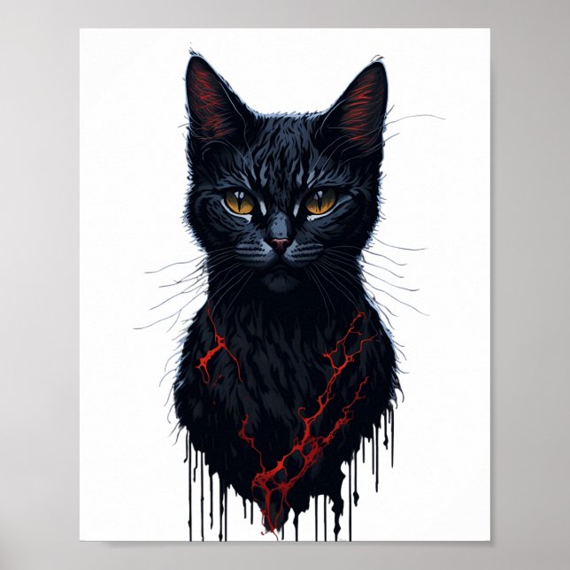 Poster Devil Chat Witchy (Devant)