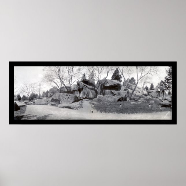 Poster Dévils de guerre civile Den Photo 1909 (Devant)