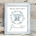 Devinez combien d'arachides éléphant Baby shower j
