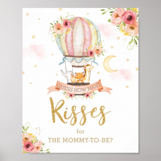 Poster Devinez combien de baisers pour la maman à être je (Devant)