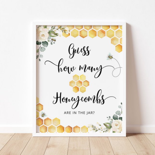 Poster Devinez combien de nids de miel se trouvent dans l (Créateur téléchargé)