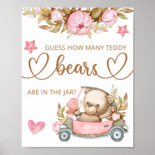 Poster Devinez combien de nounours