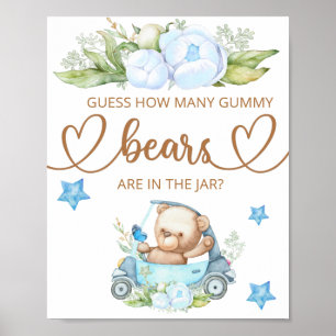Poster Devinez combien d'ours
