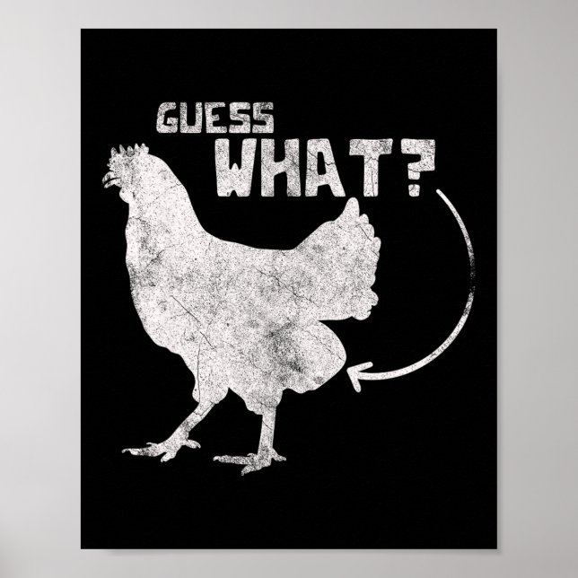 Poster Devinez quoi Poule  (Devant)