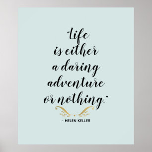 Poster Devis Daring Adventure Keller