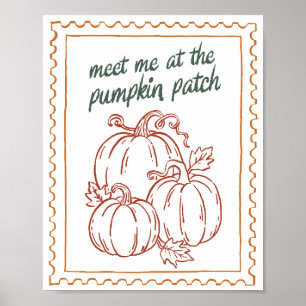 Poster Devis d'automne