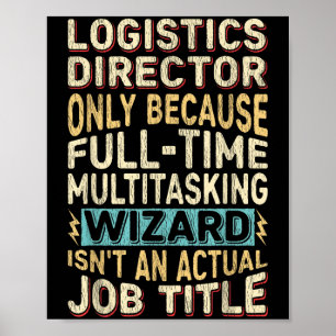 Poster Devis de l'Assistant Multitâche du directeur logis