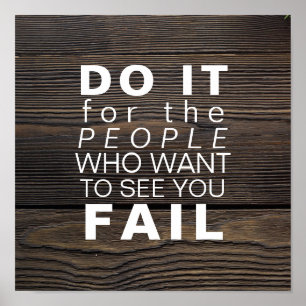 Poster Devis inspirant   Objectifs motivationnels Réussit