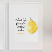 Devis jaune citron amusant