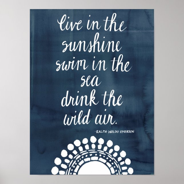 Poster Devis Sun I (Devant)
