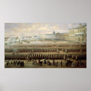 Poster Dévoilement du mémorial Paul I à Gatchina