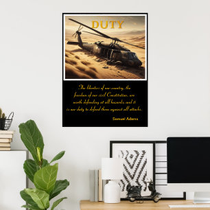 Poster Devoir : Oiseau tombé dans le sable