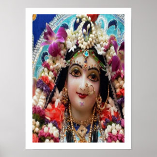 Poster Dévotion à Radha Krishna