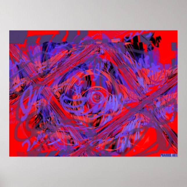 Poster d'explosion graphique (Devant)