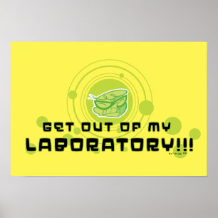 Poster Dexter - Sortez De Mon Laboratoire ! ! !