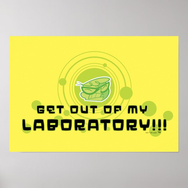 Poster Dexter - Sortez De Mon Laboratoire ! ! ! (Devant)