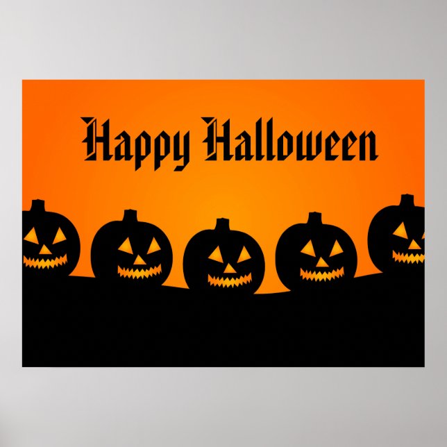 Poster d'Halloween (Devant)