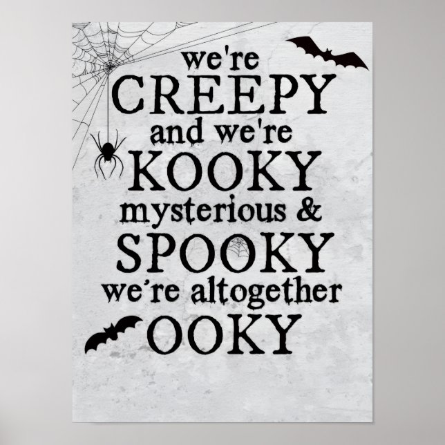 Poster d'Halloween (Devant)