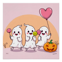 Poster d'Halloween brillant Imprimer - Edition lim